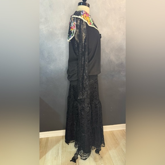 🖤Vintage 3-Piece "Lacy Afternoon" by Shell Kepler Dress – M – Made in USA🖤 - Picture 5 of 16